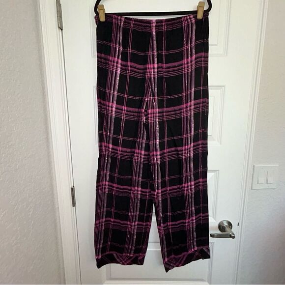 Victoria’s Secret Button Front Long Sleeve Drawstring Pajama Loungewear Pant Set - Picture 9 of 9